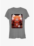 Disney Pixar Turning Red Panda Poster Girls T-Shirt, CHARCOAL, hi-res