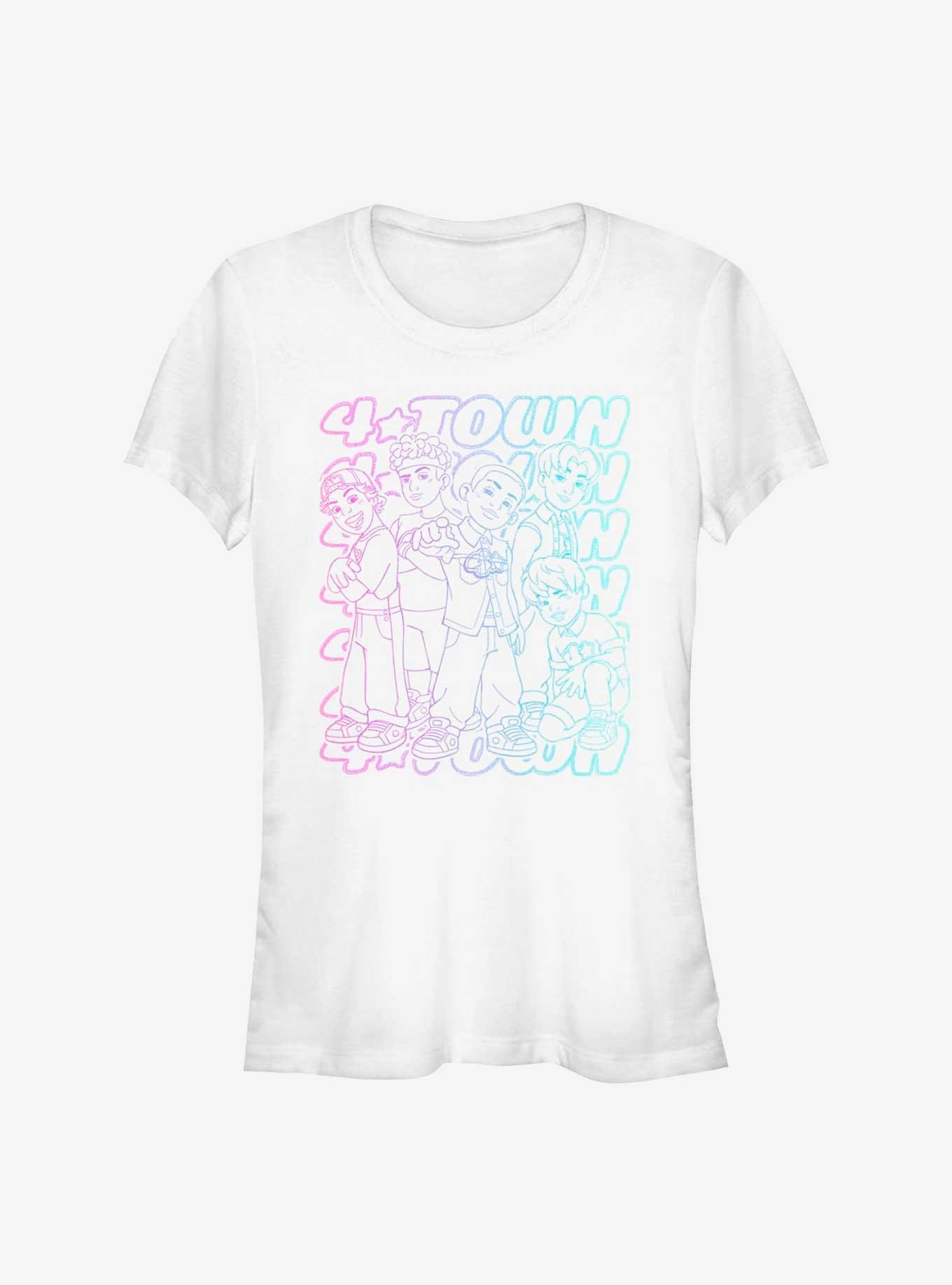 Disney Pixar Turning Red Pastel 4Town Girls T-Shirt, , hi-res