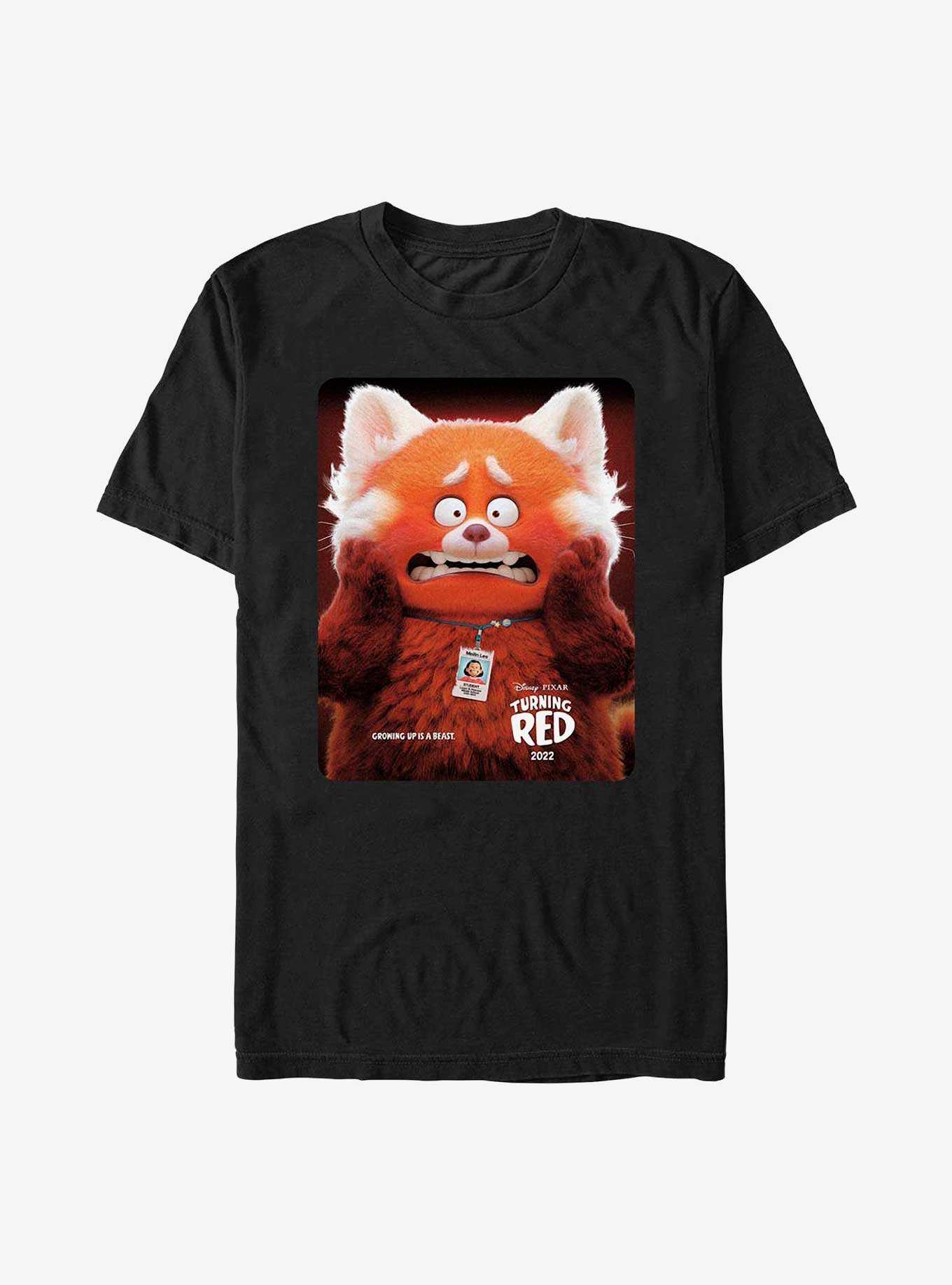 Disney Pixar Turning Red Panda Poster T-Shirt, , hi-res