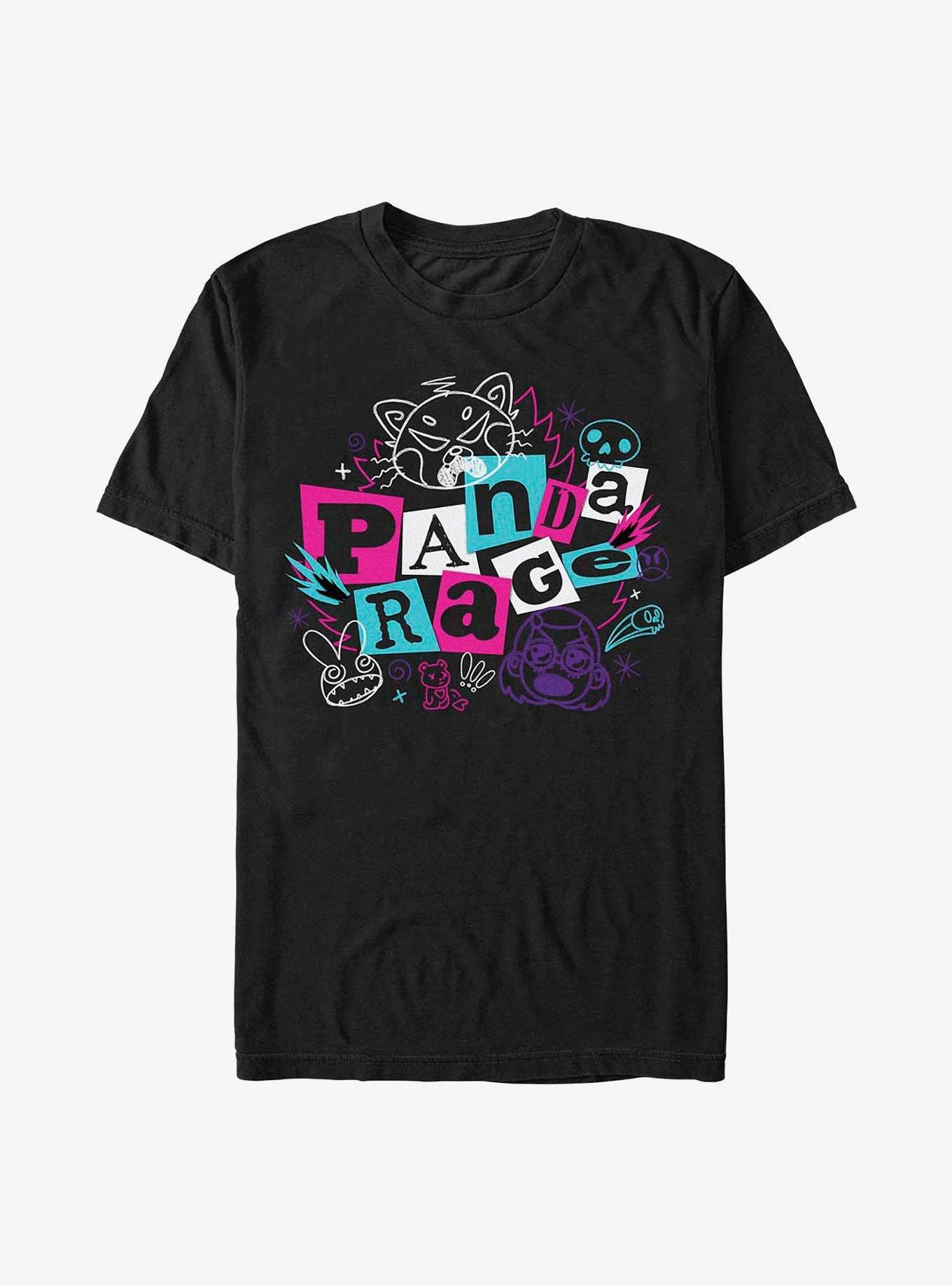 Disney Pixar Turning Red Panda Punk T-Shirt, BLACK, hi-res