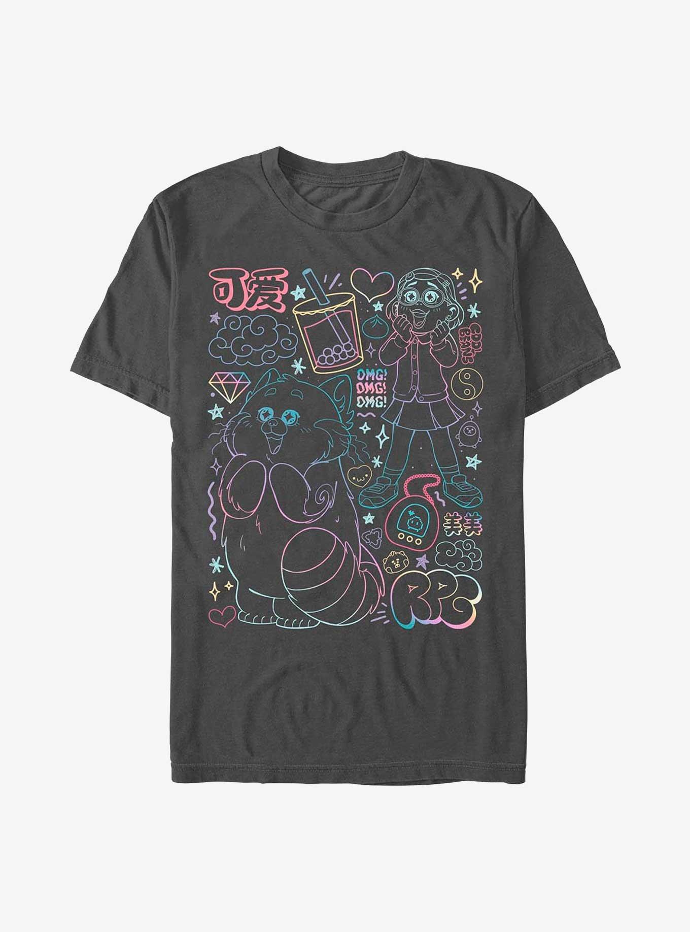 Disney Pixar Turning Red Super Doodle T-Shirt