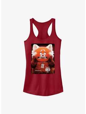 Disney Pixar Turning Red Panda Poster Girls Tank, , hi-res