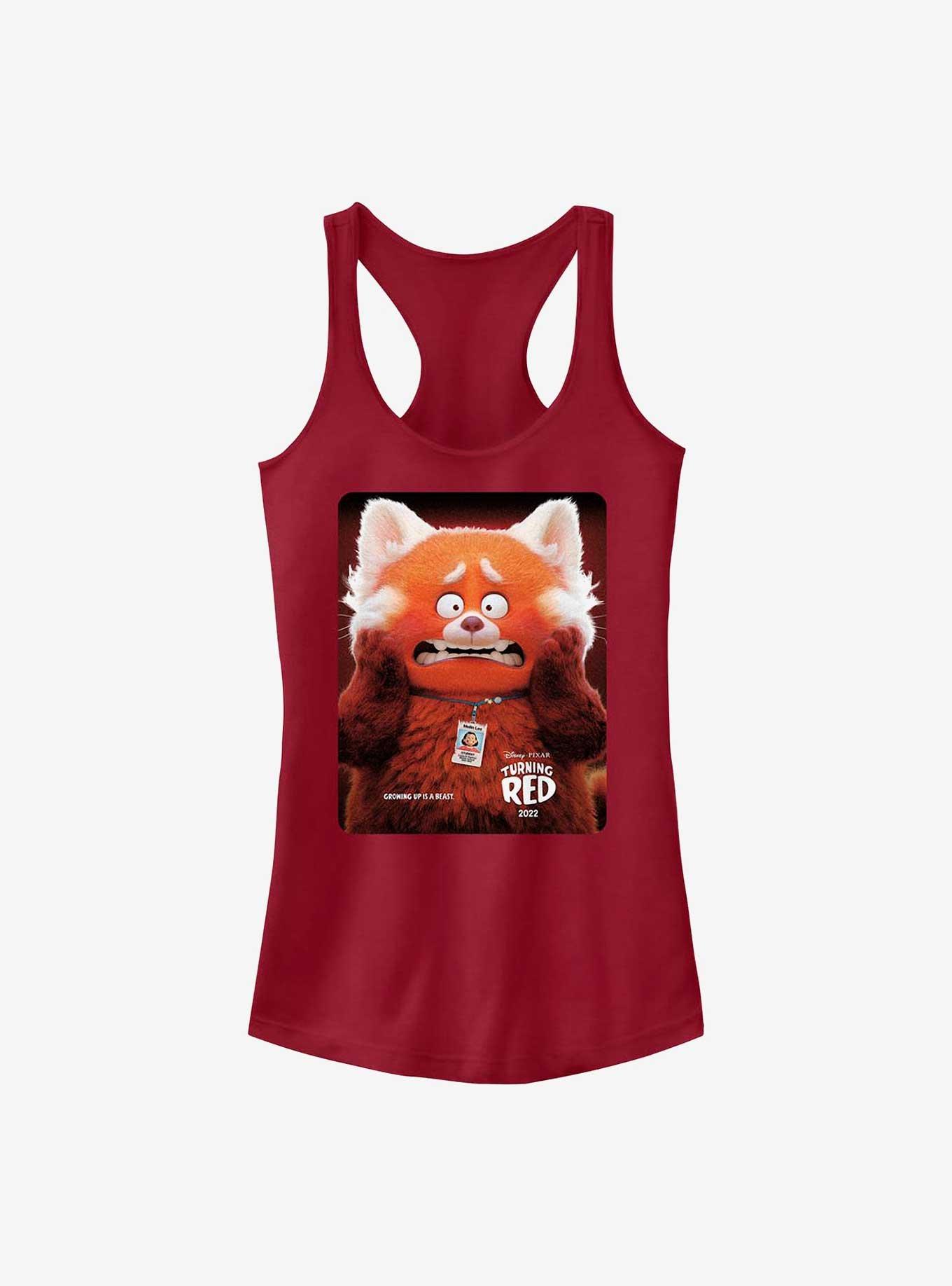 Disney Pixar Turning Red Panda Poster Girls Tank, , hi-res