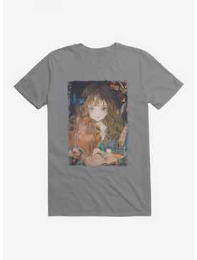 Harry Potter Hermione and Crookshanks Fantasy Style T-Shirt, , hi-res