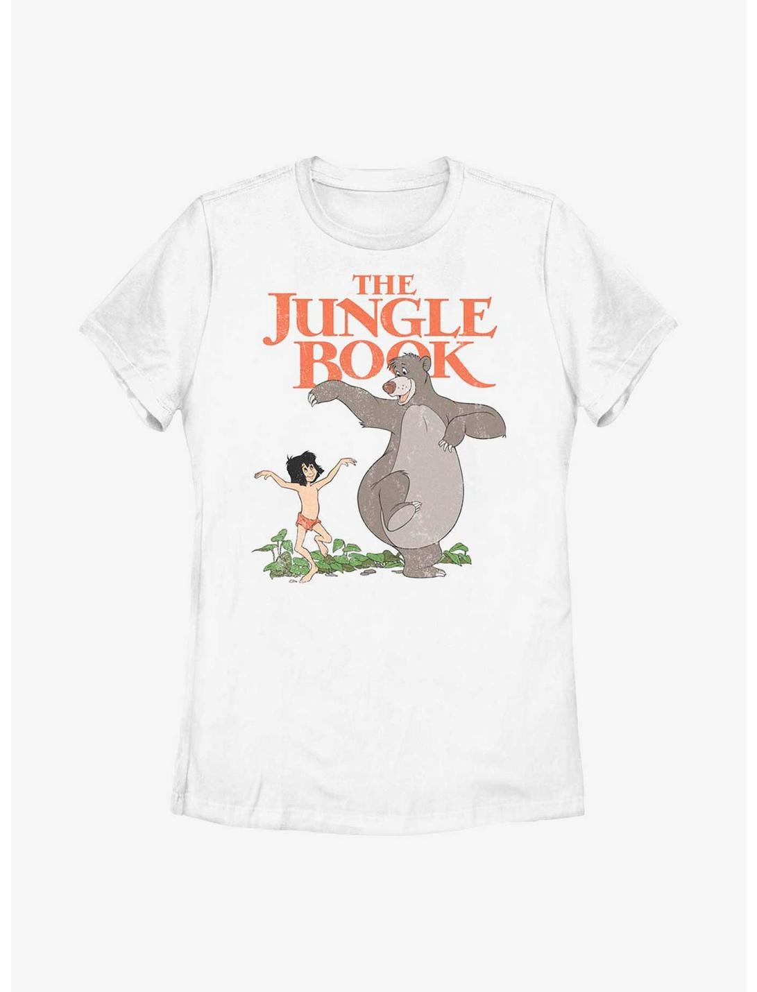 Disney The Jungle Book Baloo And Mowgli Girls T-Shirt, WHITE, hi-res