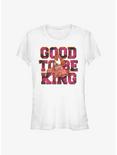 Disney The Jungle Book Good To Be King Girls T-Shirt, WHITE, hi-res