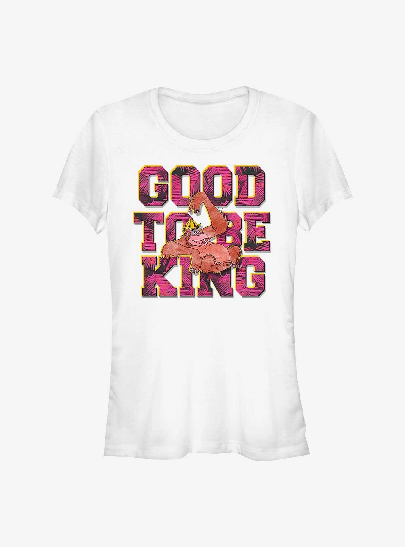 Disney The Jungle Book Good To Be King Girls T-Shirt, WHITE, hi-res