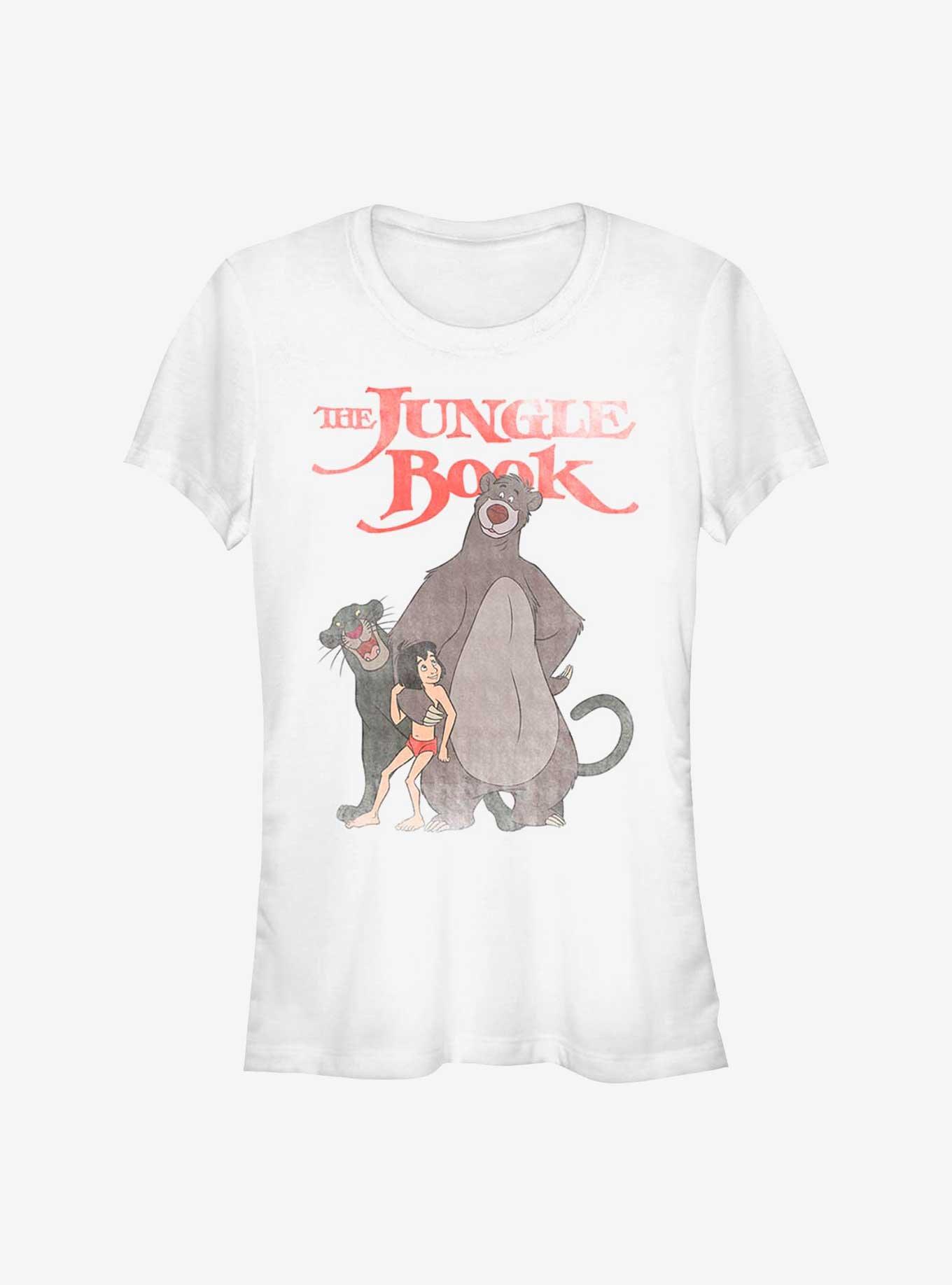 Disney The Jungle Book Jungle Family Girls T-Shirt, WHITE, hi-res