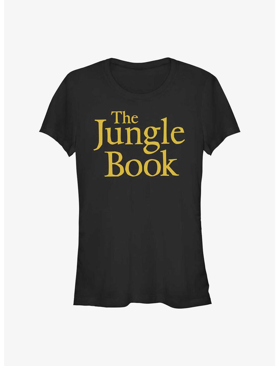 Disney The Jungle Book Logo Girls T-Shirt, BLACK, hi-res