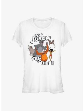 Disney The Jungle Book It's a Jungle Out There Girls T-Shirt, WHITE, hi-res