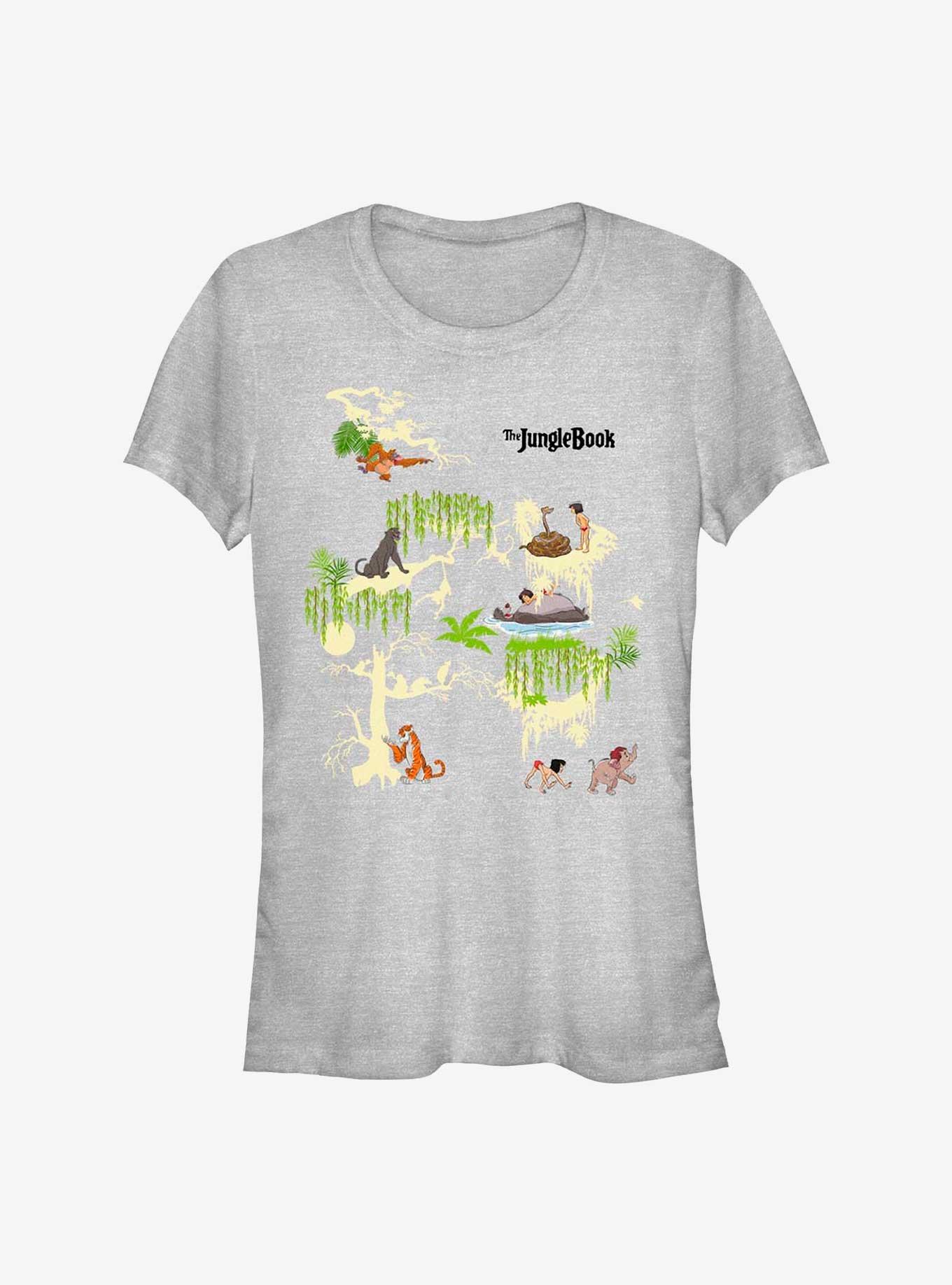 Disney The Jungle Book Scene Squad Girls T-Shirt