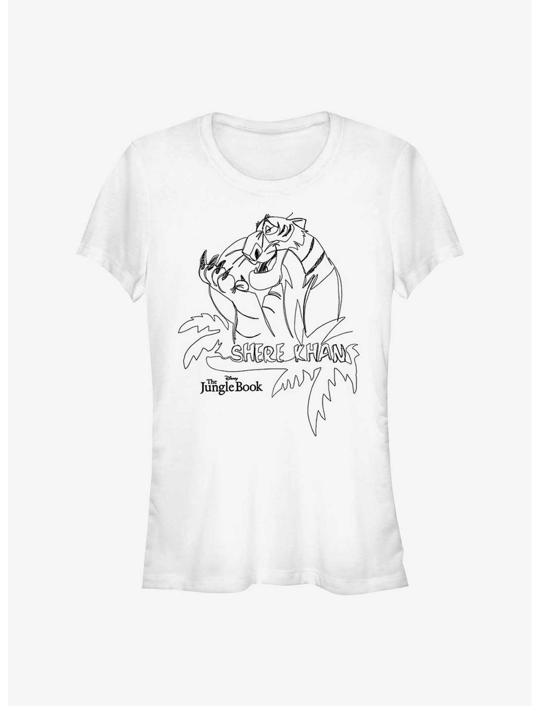 Disney The Jungle Book Shere Khan Girls T-Shirt, WHITE, hi-res