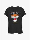 Disney The Jungle Book Shere Khan Wild One Girls T-Shirt, BLACK, hi-res