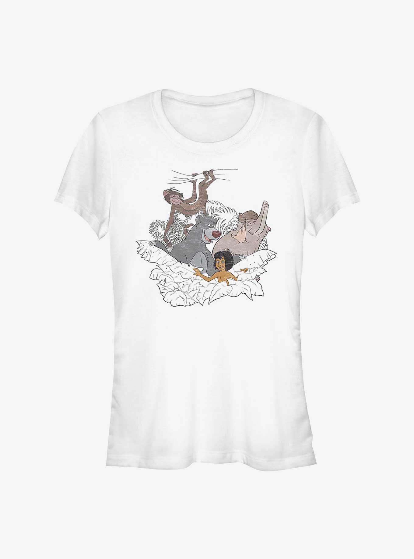 Disney The Jungle Book Wild Life Girls T-Shirt, WHITE, hi-res