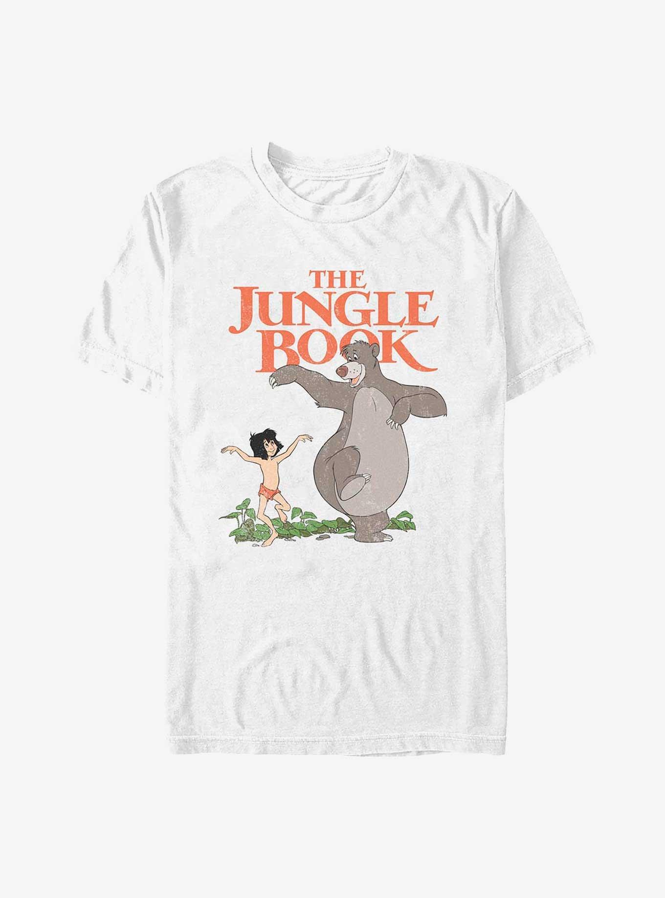 Disney The Jungle Book Baloo And Mowgli T-Shirt, WHITE, hi-res