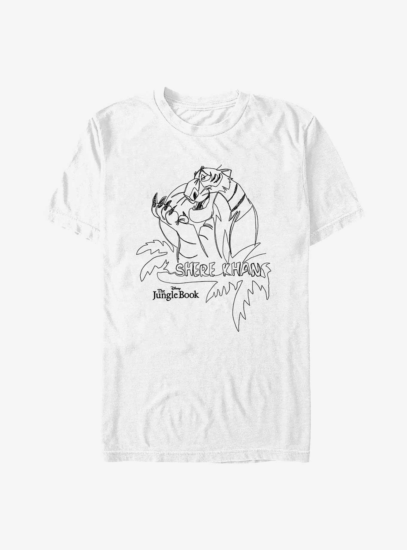 Disney The Jungle Book Shere Khan T-Shirt, WHITE, hi-res