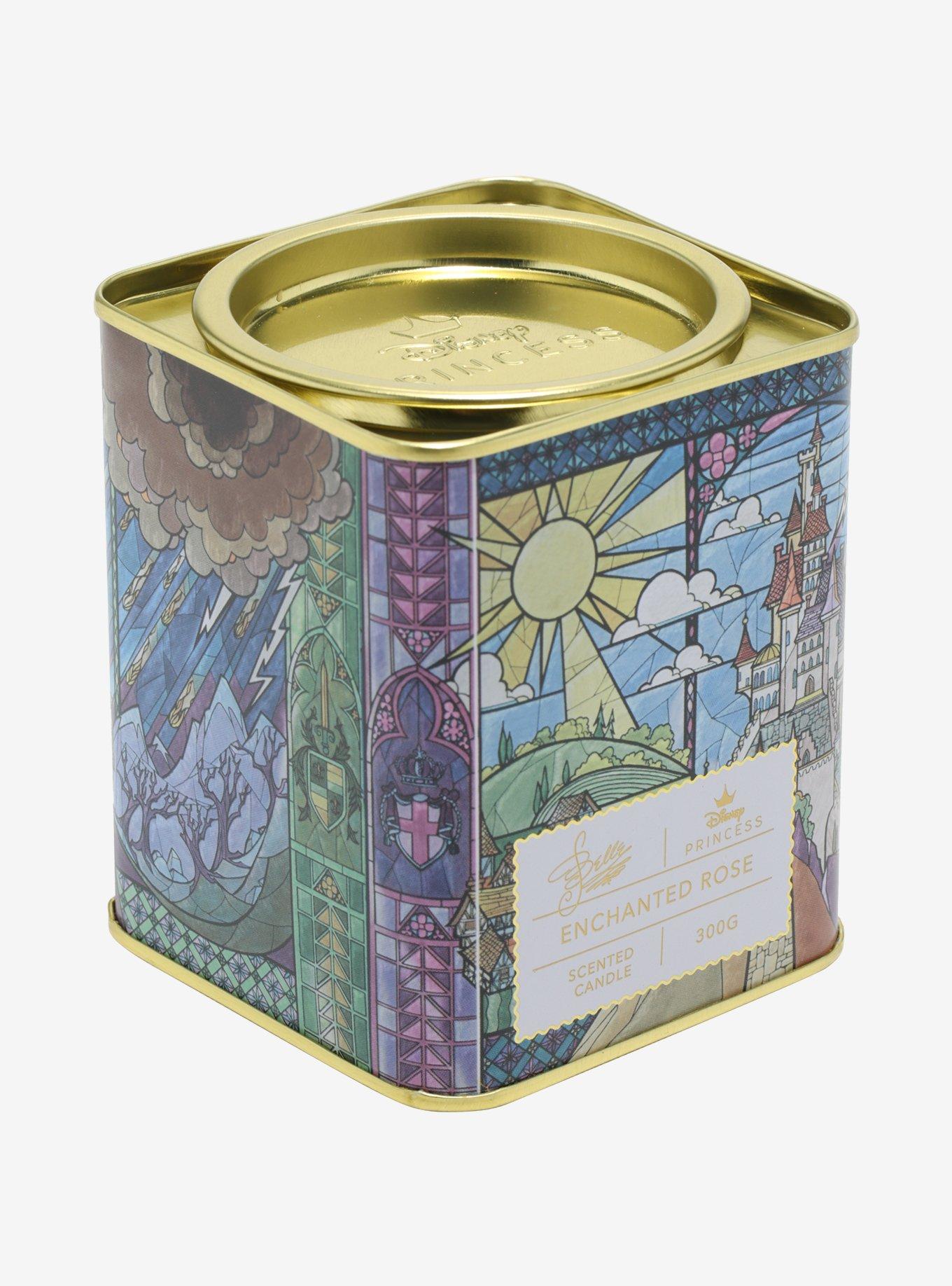 Disney Beauty And The Beast Belle Enchanted Rose Scented Candle, , hi-res