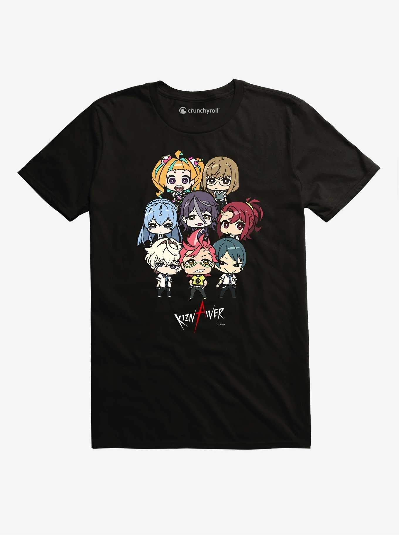 Chibi Characters Print on T-Shirt, , hi-res