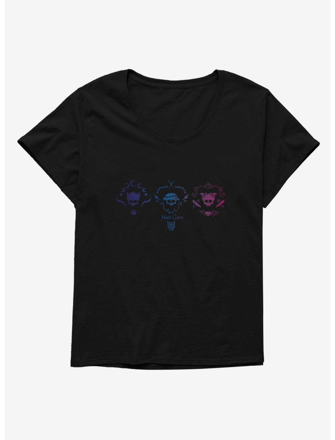 Monster High Trio Haunt Couture Logo Womens T-Shirt Plus Size, , hi-res