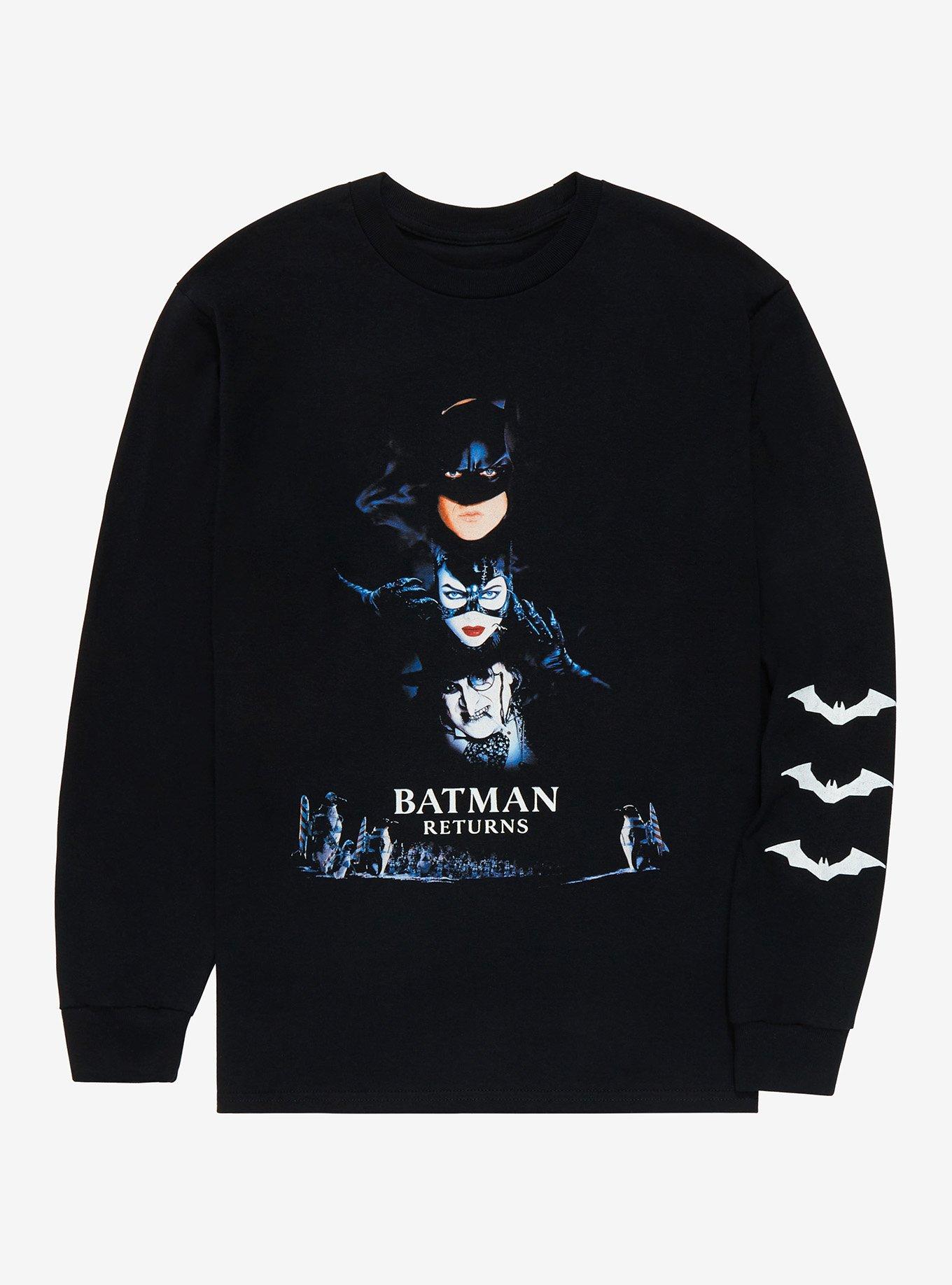 DC Comics Batman Returns Long-Sleeve T-Shirt, BLACK, hi-res