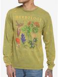 Harry Potter Herbology Earthy Wash Long-Sleeve T-Shirt, GREEN, hi-res
