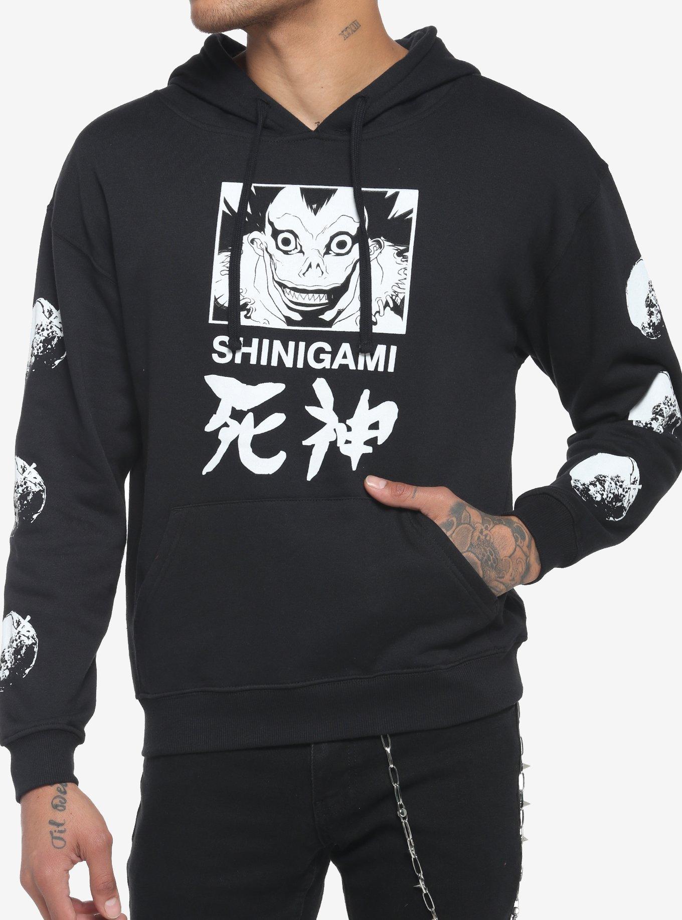 Death Note Shinigami Ryuk Wings Hoodie