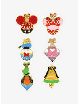 Loungefly Disney Mickey and Friends Ornaments Blind Box Enamel Pin - BoxLunch Exclusive, , hi-res