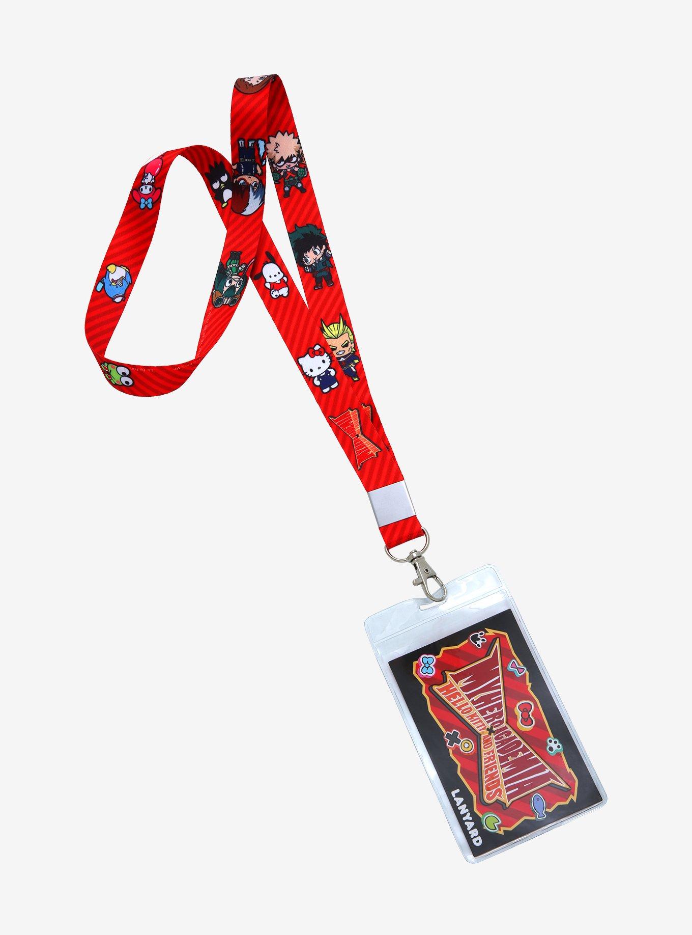 My Hero Academia X Hello Kitty And Friends Character Lanyard, , hi-res