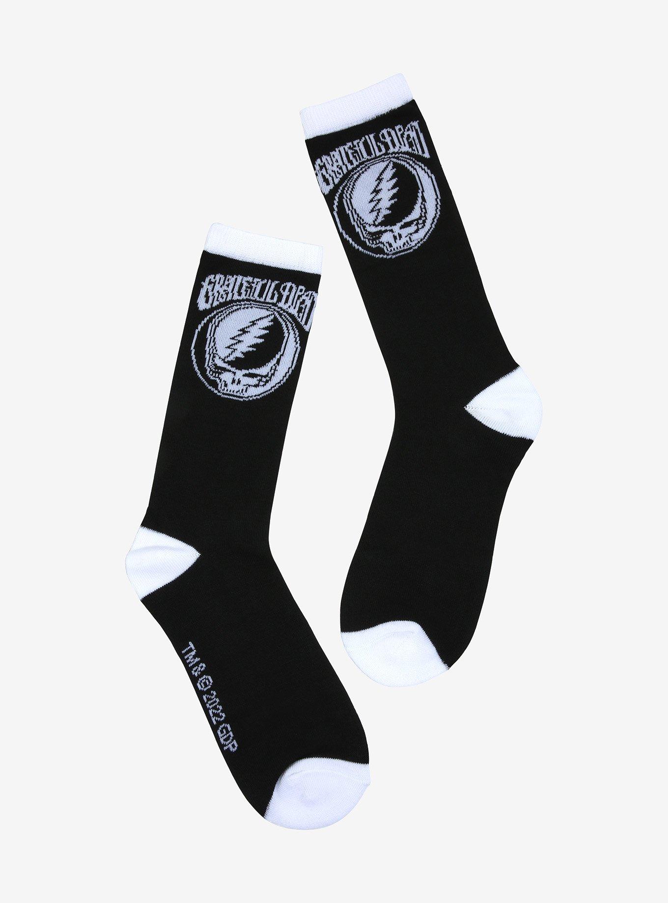 Grateful Dead Logo Crew Socks, , hi-res