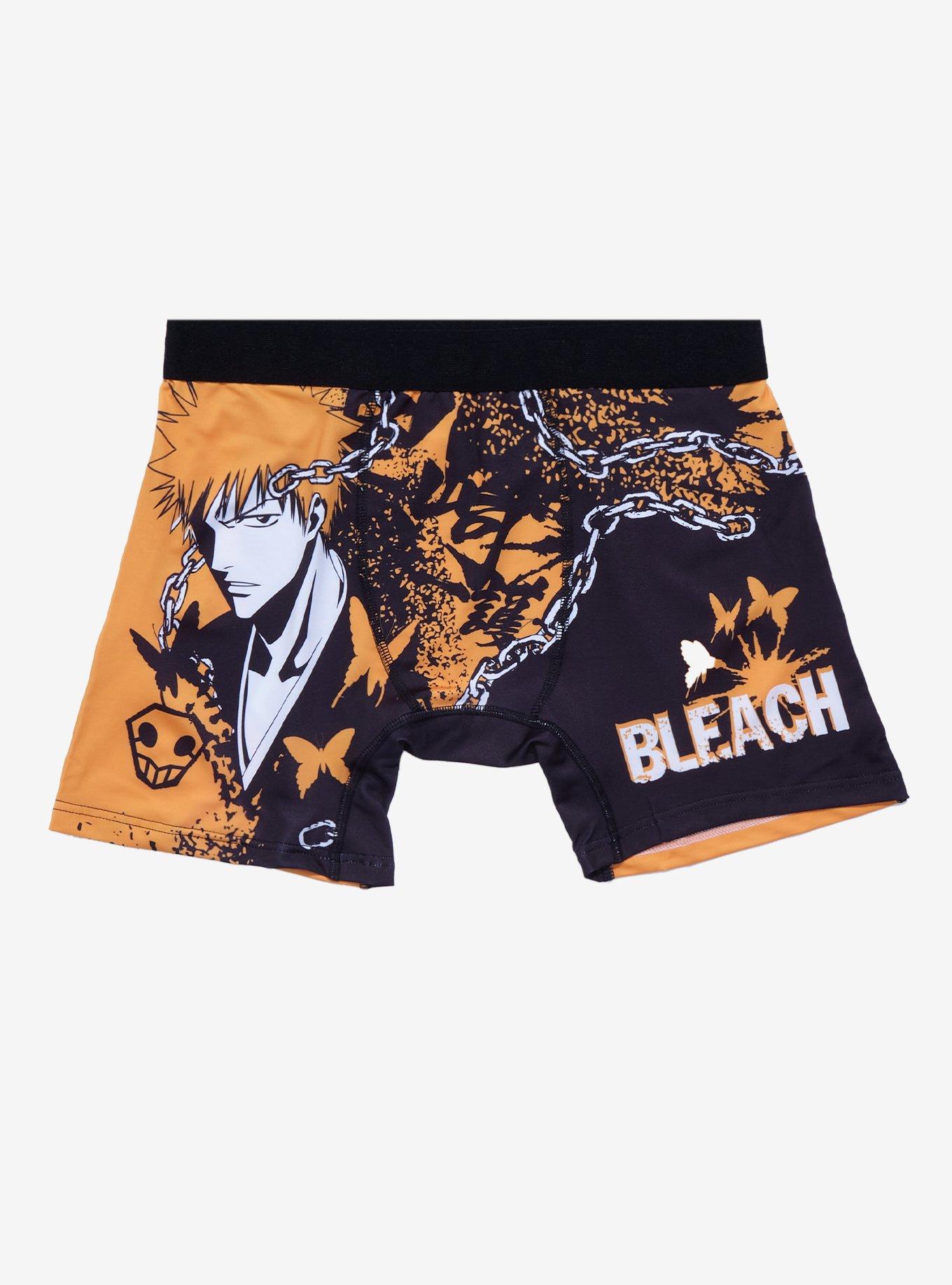 BLEACH Ichigo Splatter Boxer Briefs, MULTI, hi-res