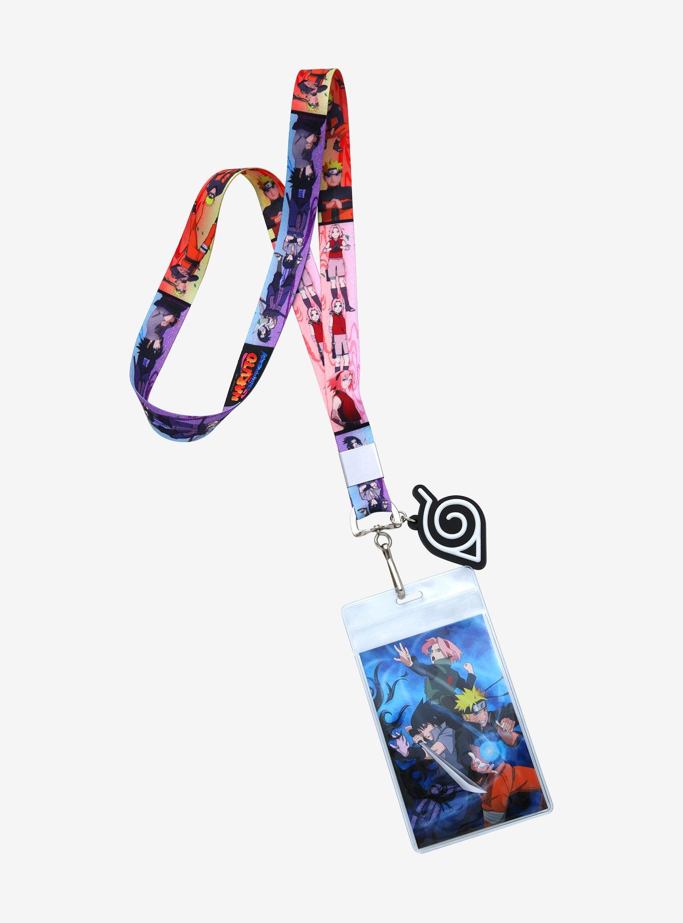 Naruto Shippuden Team 7 Trio Lanyard, , hi-res