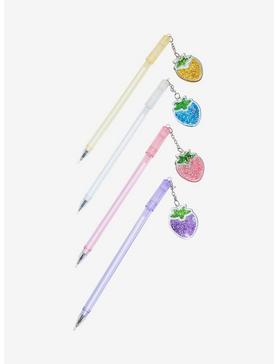 Glitter Fruit Charm Assorted Blind Gel Pen, , hi-res