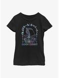 Marvel Moon Knight Holographic Youth Girls T-Shirt, BLACK, hi-res