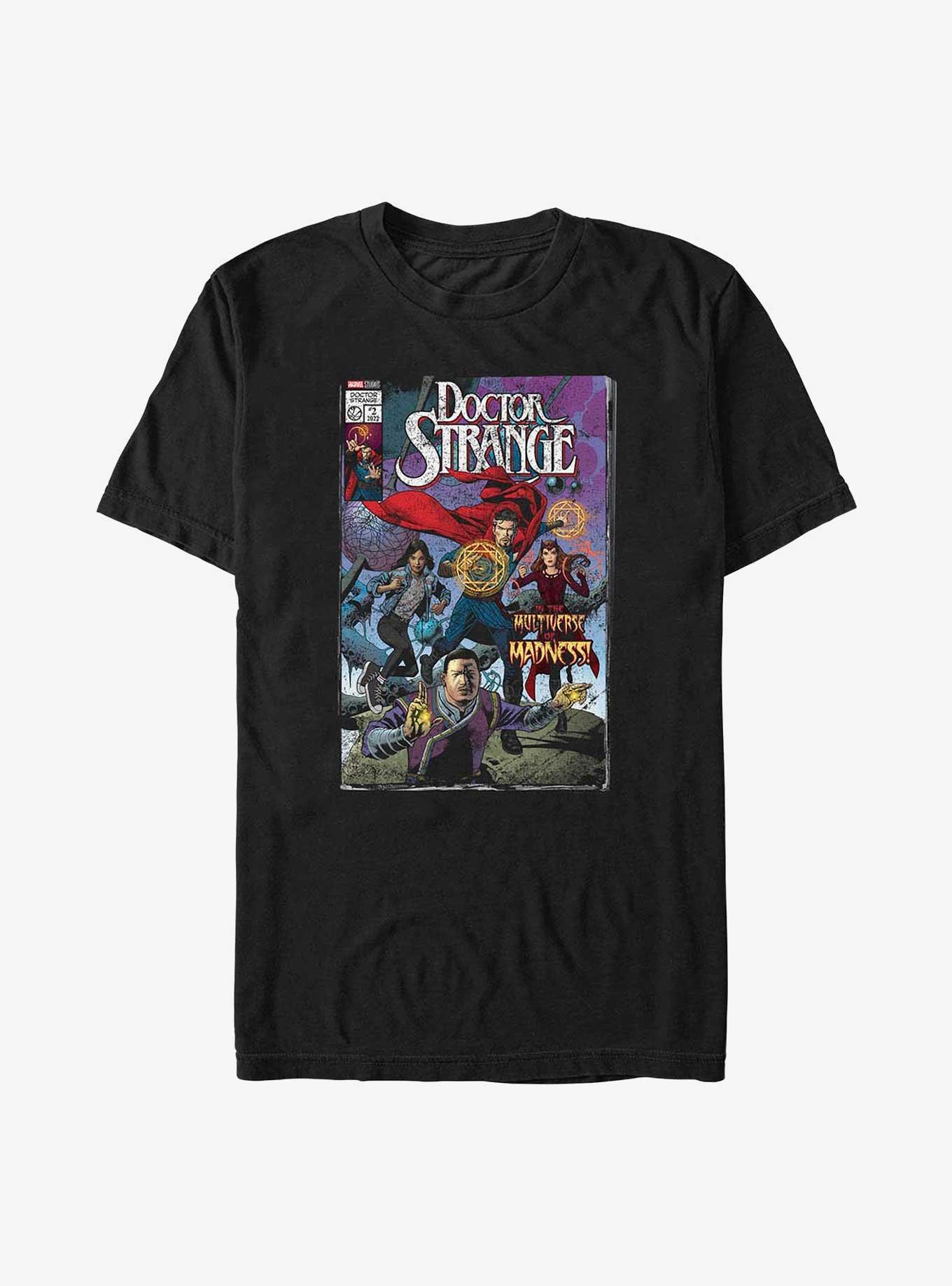 Marvel Doctor Strange In The Multiverse Of Madness Comic Cover T-Shirt, , hi-res