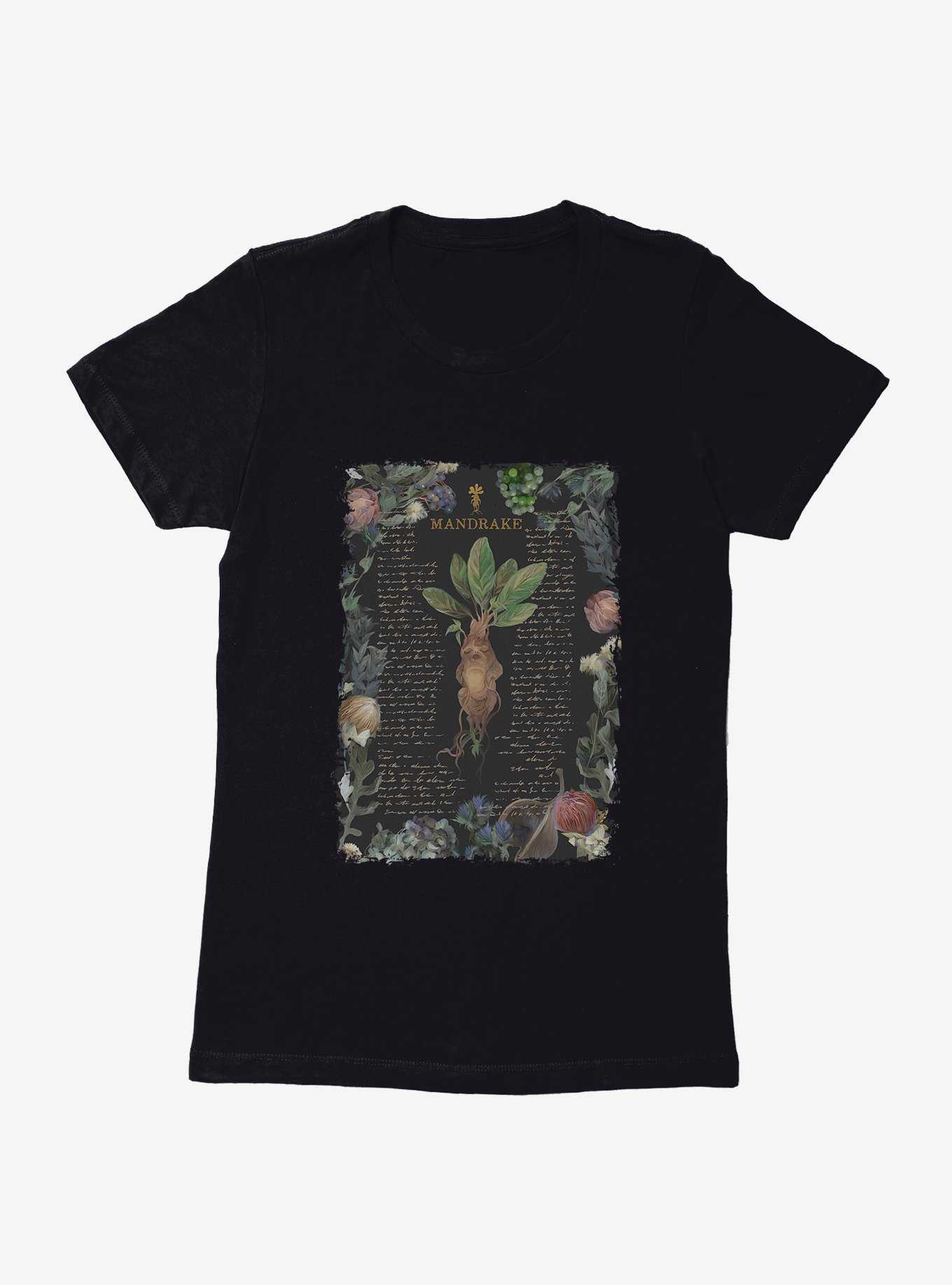 Harry Potter Mandrake Fantasy Style Womens T-Shirt, , hi-res