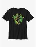 Marvel Guardians Of The Galaxy Earth We Are Groot Youth T-Shirt, BLACK, hi-res