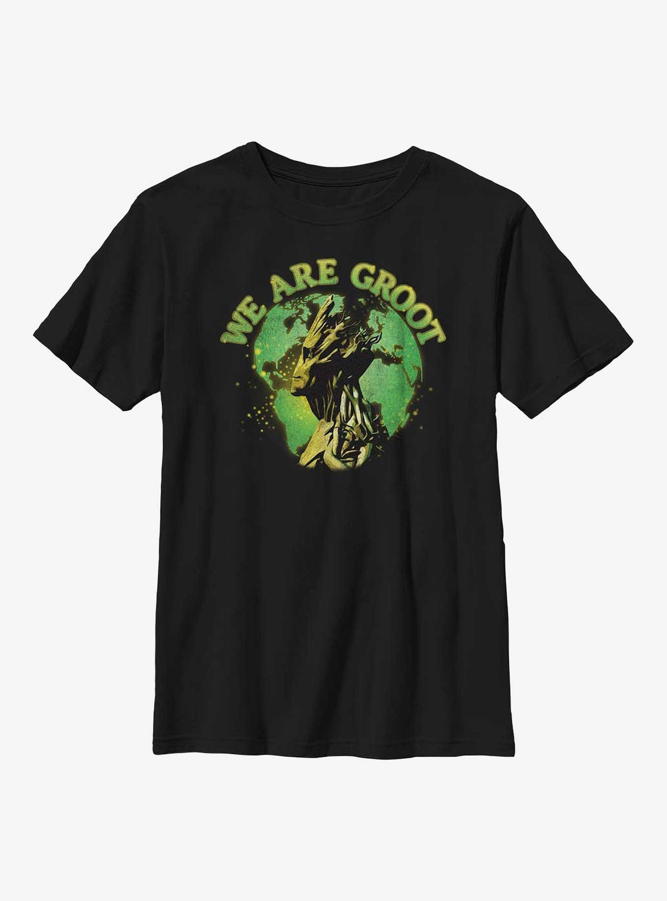 Marvel Guardians Of The Galaxy Earth We Are Groot Youth T-Shirt, , hi-res