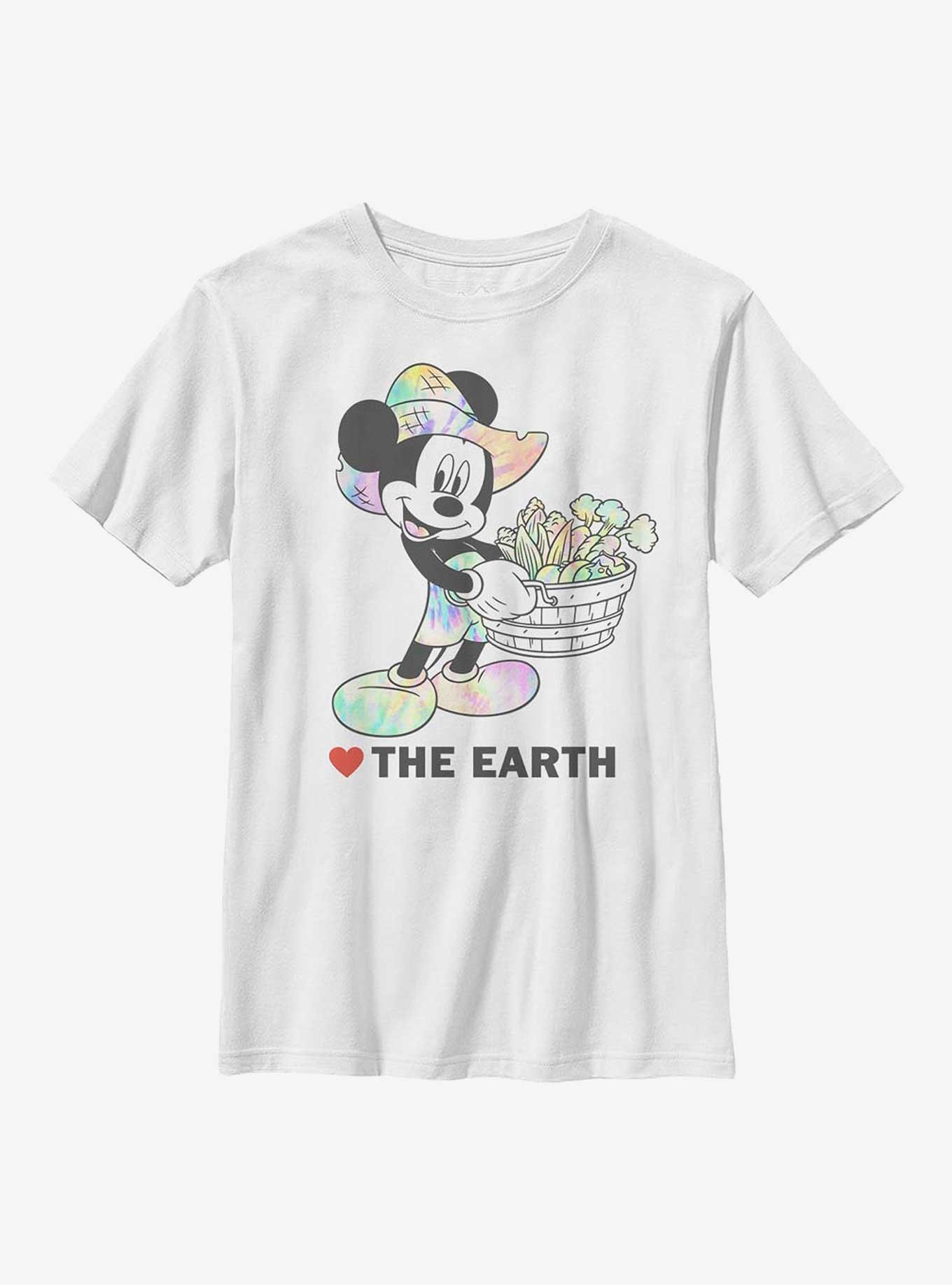 Disney Mickey Mouse Heart The Earth Youth T-Shirt, , hi-res