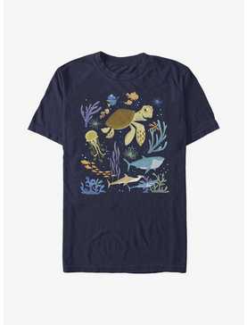 Disney Pixar Finding Nemo Sea Scene T-Shirt, , hi-res