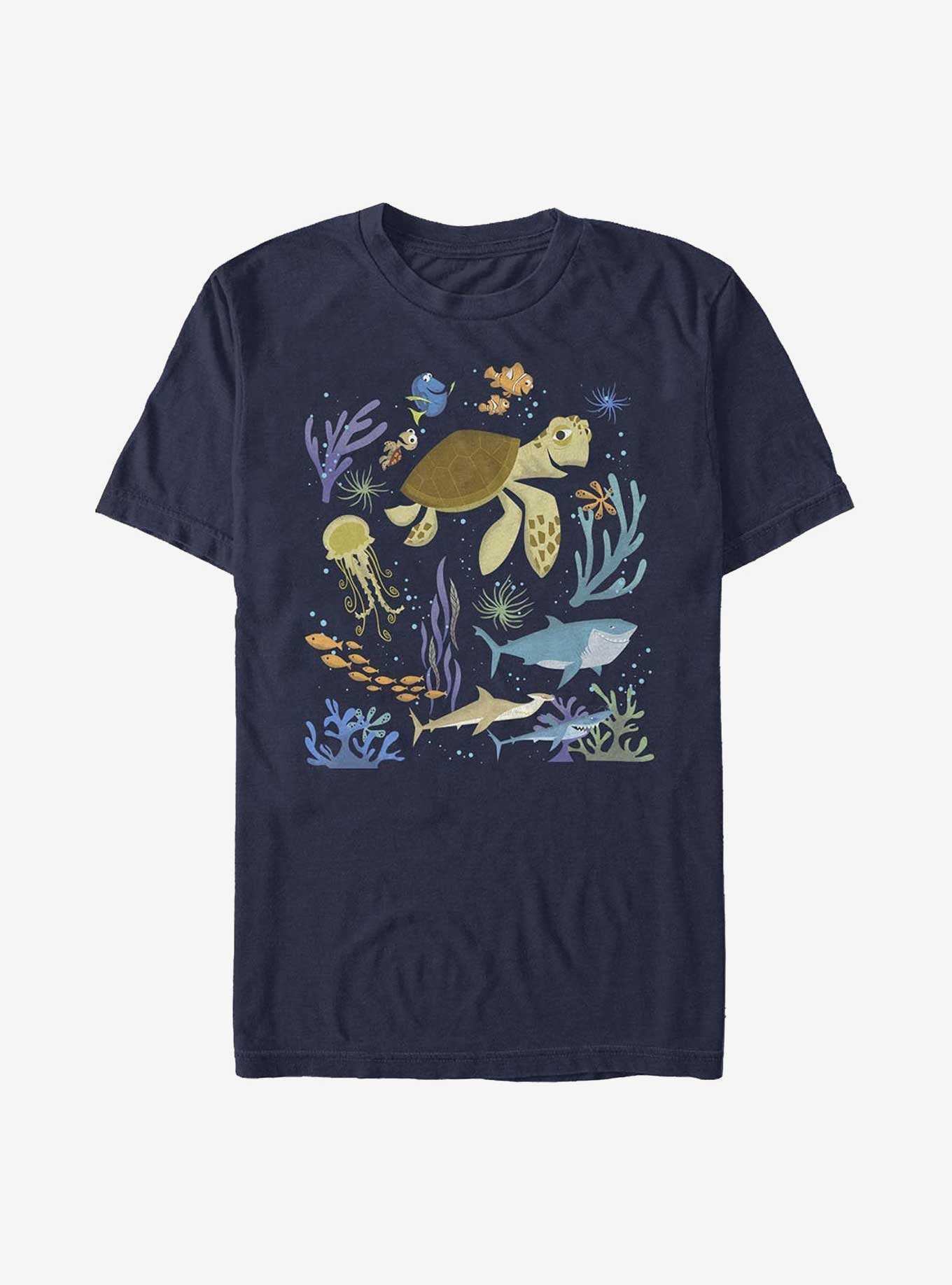 Disney Pixar Finding Nemo Sea Scene T-Shirt, , hi-res