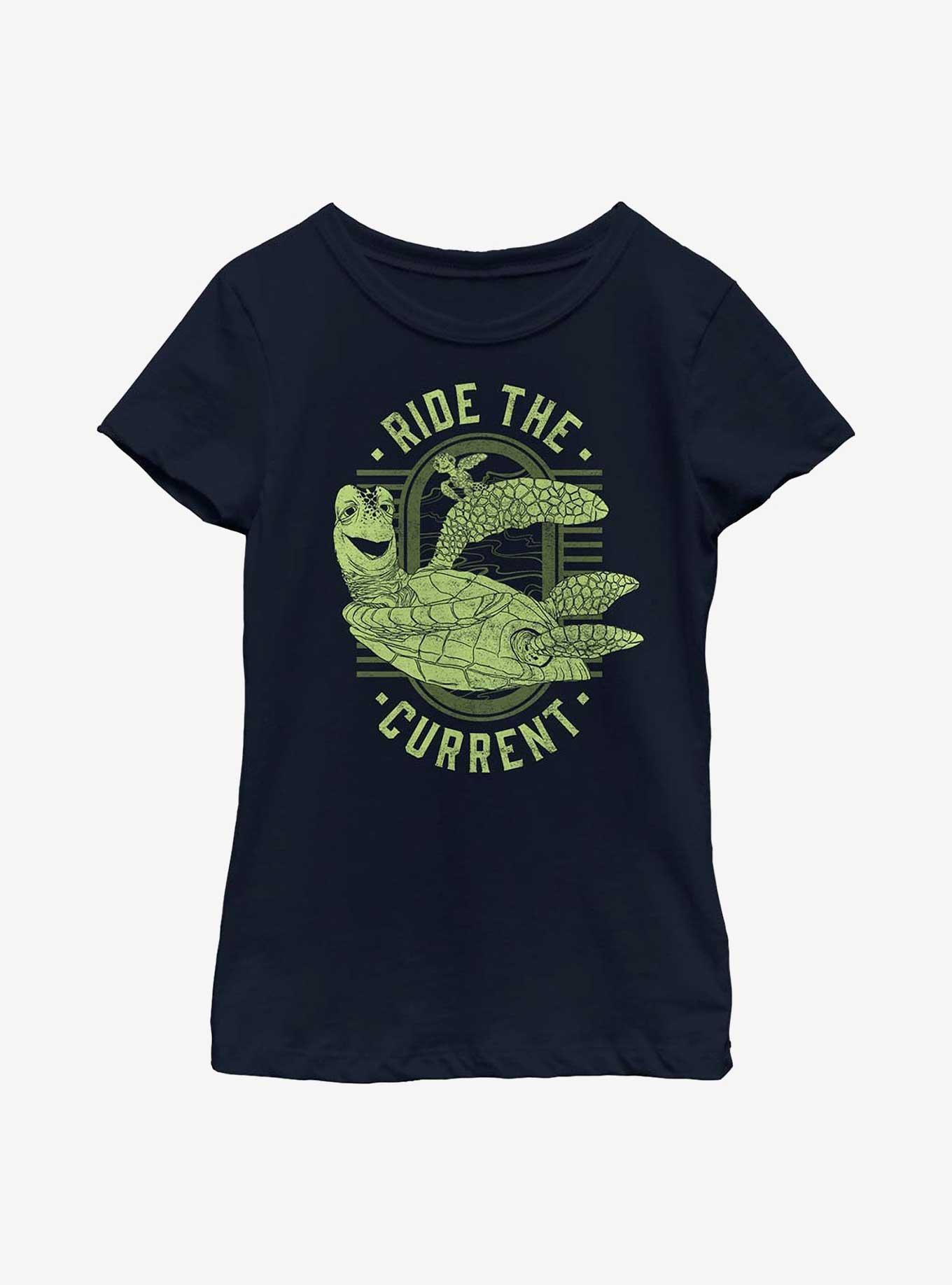Disney Pixar Finding Nemo Crush Ride The CurrentYouth Girls T-Shirt, , hi-res