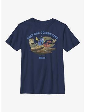 Disney Pixar Finding Nemo Keep Our Oceans Blue Youth T-Shirt, , hi-res