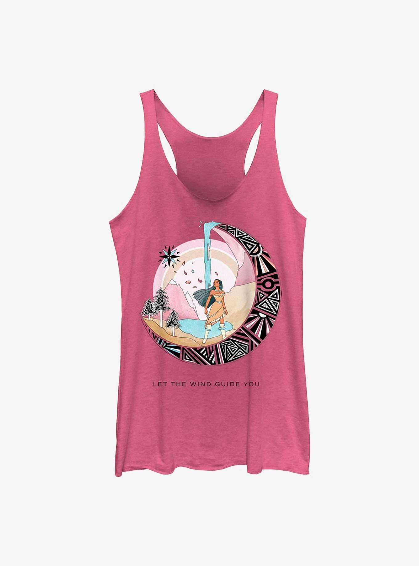 Disney Pocahontas Let The Wind Guide Womens Tank Top, , hi-res