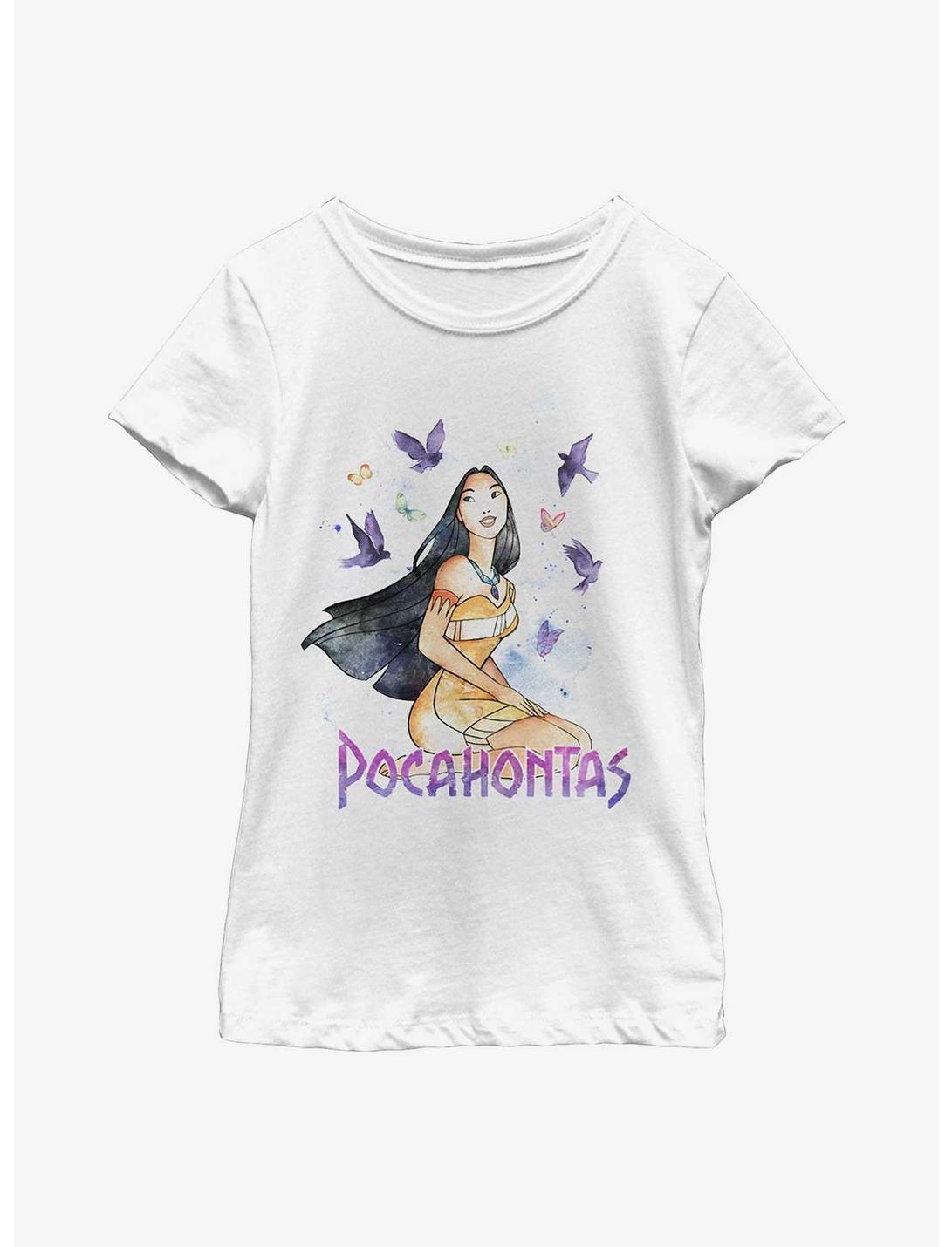Disney Pocahontas Free Spirit Youth Girls T-Shirt, WHITE, hi-res