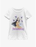 Disney Pocahontas Free Spirit Youth Girls T-Shirt, WHITE, hi-res