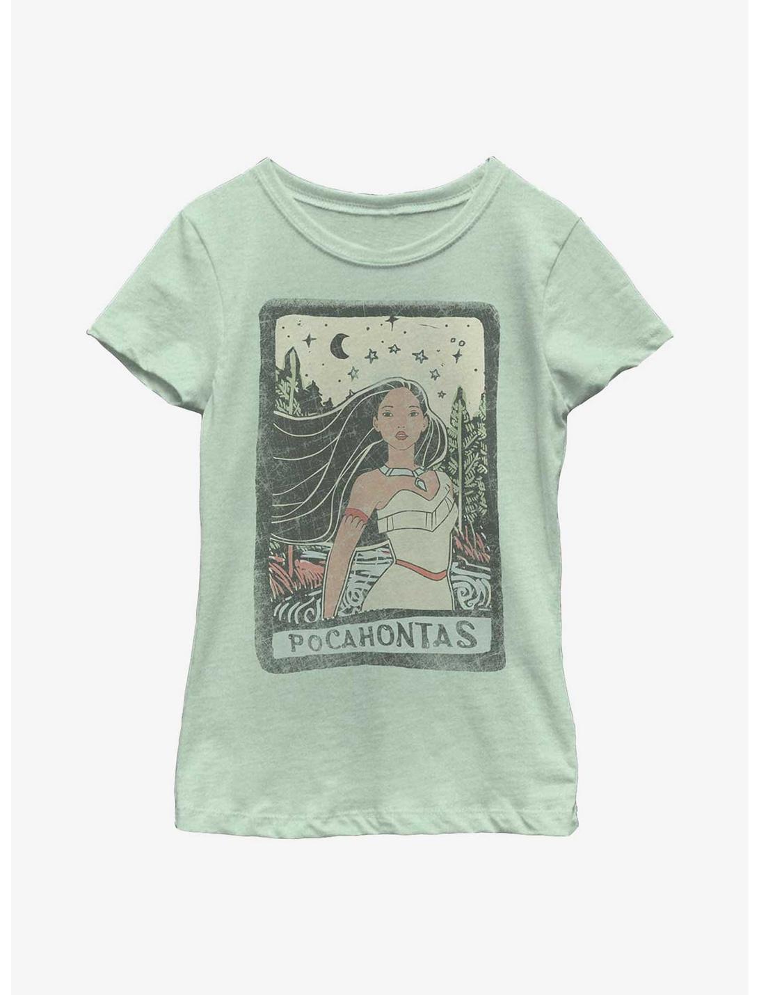 Disney Pocahontas Nature Card Youth Girls T-Shirt, MINT, hi-res