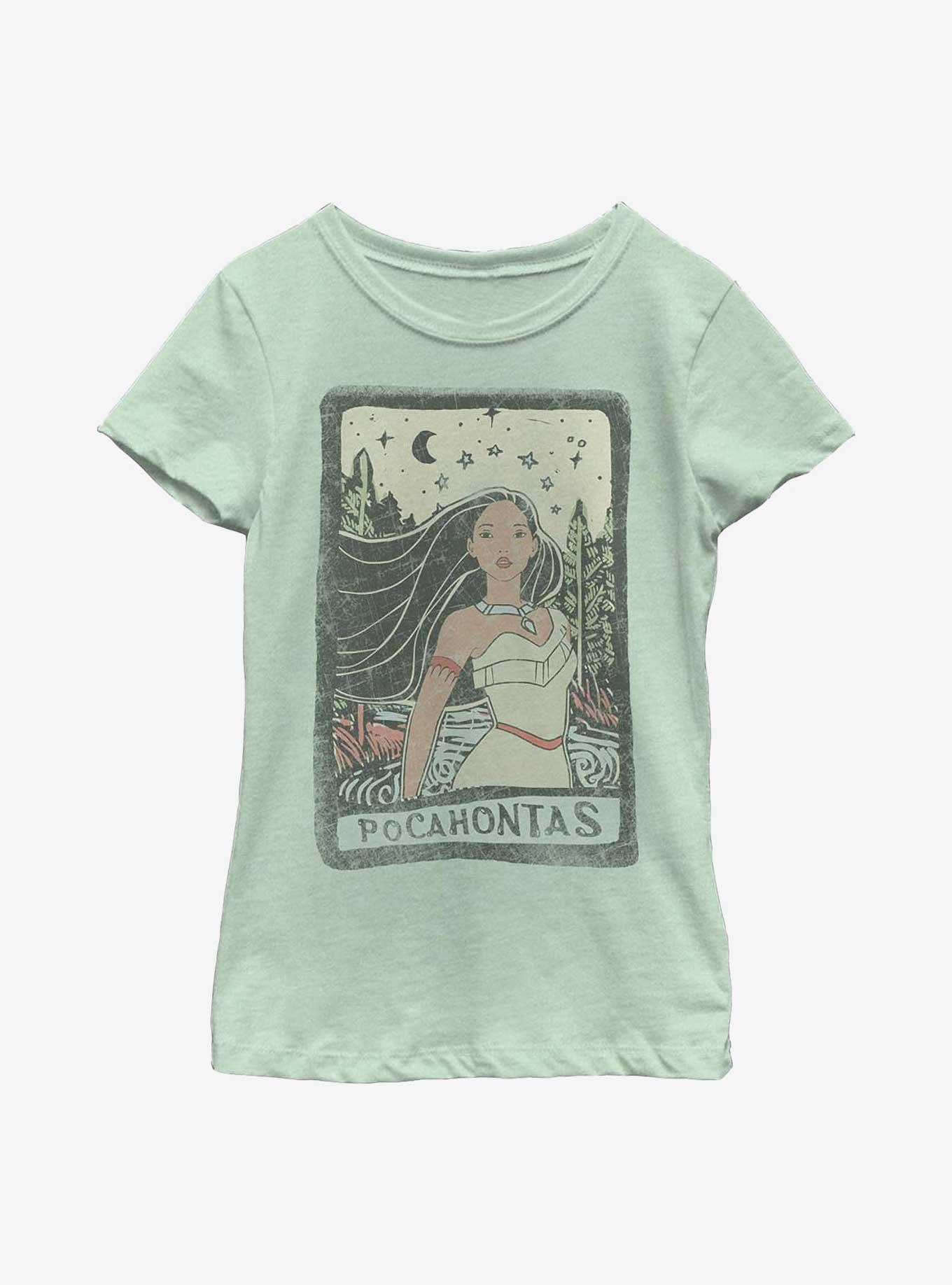 Disney Pocahontas Nature Card Youth Girls T-Shirt, , hi-res