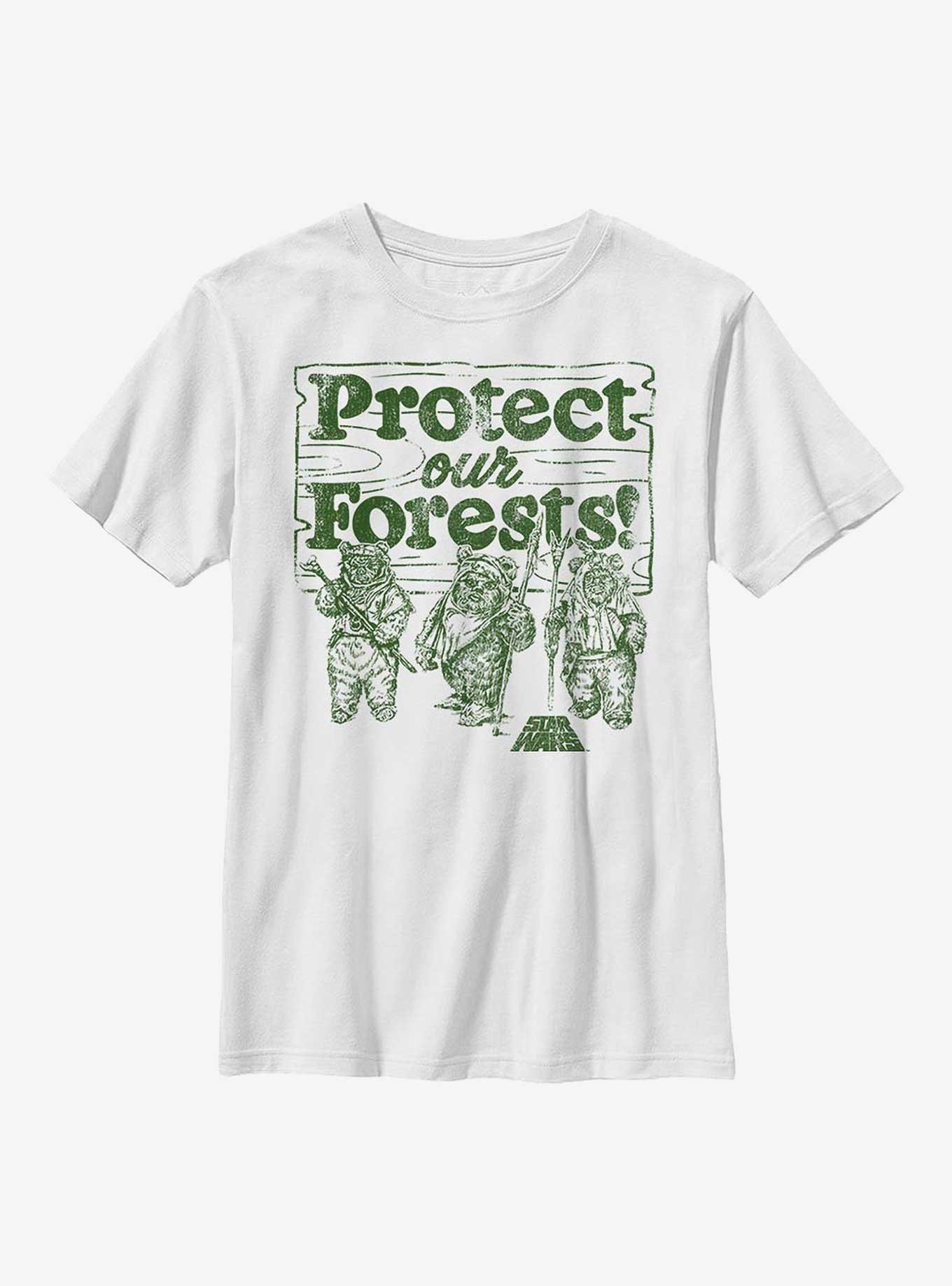 Star Wars Protect Our Forest Youth T-Shirt, , hi-res
