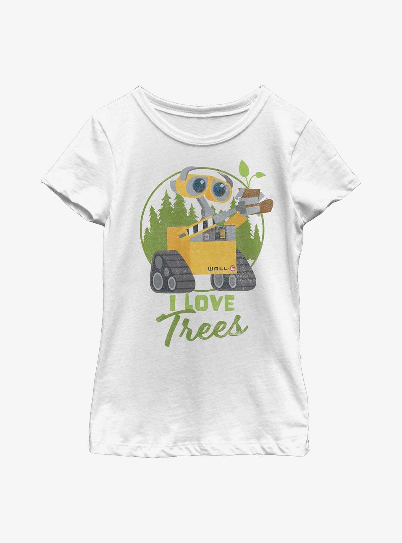 Disney Pixar WALL-E Love Trees Youth Girls T-Shirt, , hi-res