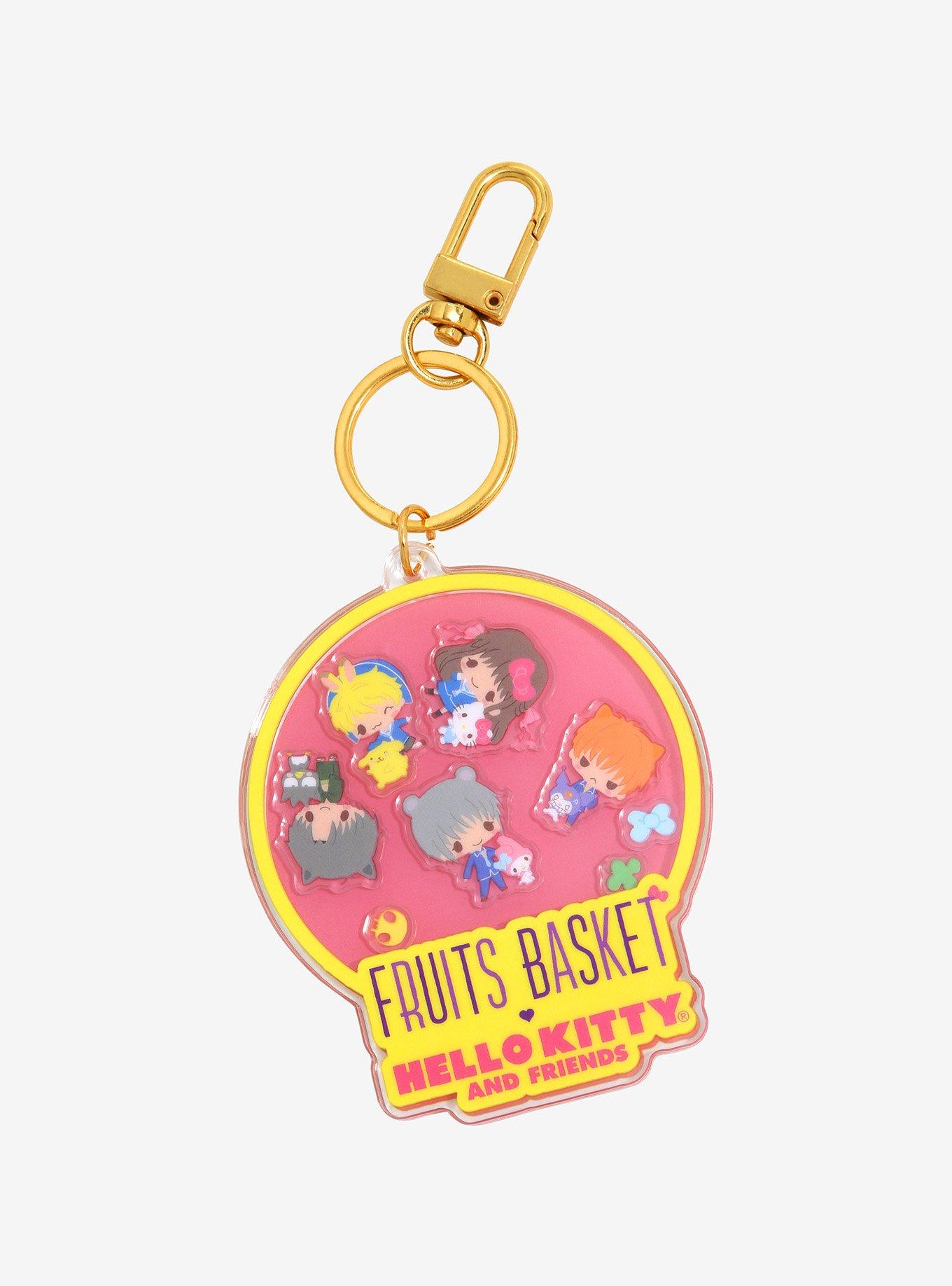 Fruits Basket x Hello Kitty and Friends Shaker Keychain, , hi-res